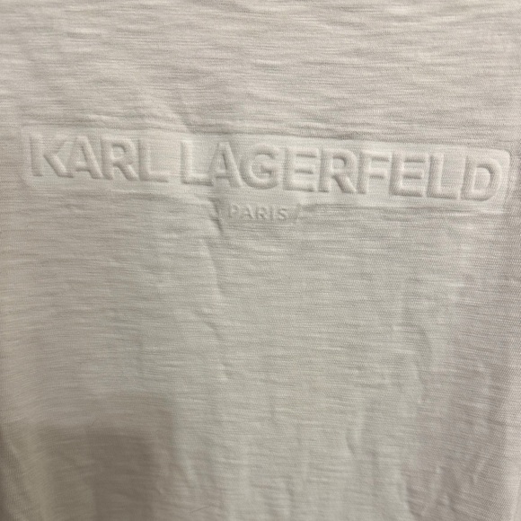 KARL LAGERFELD Long Sleeve Logo Top - Picture 2 of 3